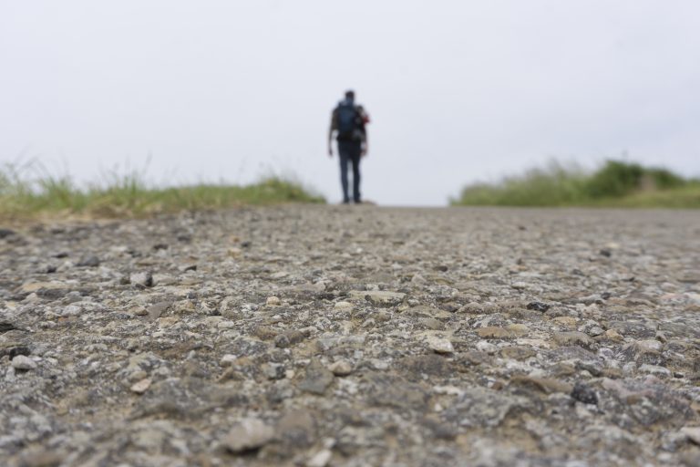 Camminare per 30 o 40 kilometri ogni giorno non è una cosa siamo abituati. Ma non bisogna mai arrendersi.